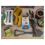 Mixed Garden Tools, Boots & Seed Mixes
