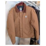 Carhartt J02 Duck Chore Coat Size 44 Regular