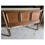 Set of Mid-Century Modern Bedroom Furniture - Headboard, Dresser, Bed Frame - Headboard 59" across