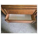 Set of Mid-Century Modern Bedroom Furniture - Headboard, Dresser, Bed Frame - Headboard 59" across