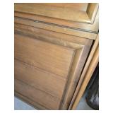 Set of Mid-Century Modern Bedroom Furniture - Headboard, Dresser, Bed Frame - Headboard 59" across