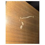 Set of Mid-Century Modern Bedroom Furniture - Headboard, Dresser, Bed Frame - Headboard 59" across
