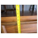 Set of Mid-Century Modern Bedroom Furniture - Headboard, Dresser, Bed Frame - Headboard 59" across