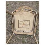 Queen City Dinettes Floral Chairs with Metal Frame