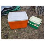 Coleman Cooler and Igloo Cooler