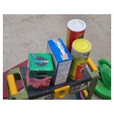 Garden Tools and Supplies including Expert Blower, Miracle-Gro Plant Food, and Garden Chemicals