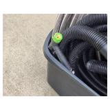 Assorted Hoses and Tubing in Storage Bin