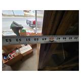 Glass Door Hutch with Storage Cabinets - 49 1/4 x 15 x 76 1/2 tall