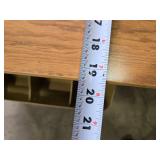 Sauder Sewing and Craft Cart with Drop Leaf and Storage Bins