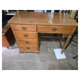 Wooden Desk with Drawers