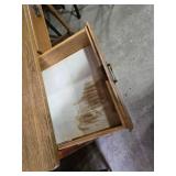 Wooden Desk with Drawers