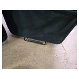 Set of Black Luggage with Wheels and Handles