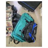 Atlantic and American Tourister Suitcases, Tapestry Shopping Tote, and Duffel Bags