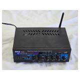 Pyle PTAU55 Stereo Power Amplifier - Powers on, no functions tested