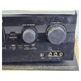 Yamaha HTR-5250 Home Theater Receiver with Remote and Cables - Powers on, no functions tested