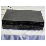 Denon DR-M33HX Stereo Cassette Tape Deck - Powers on, no functions tested