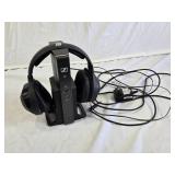 Sennheiser HDR 175 Wireless Headphones with Charging Dock and Adapter - Works