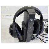 Sennheiser HDR 175 Wireless Headphones with Charging Dock and Adapter - Works