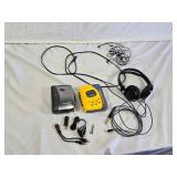 Sony Walkman and Headphones with Accessories - Walkman does not work