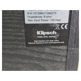 Klipsch Icon KC-25 Black Center Channel Speaker