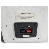 Optimus Pro 77 White Speakers