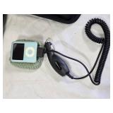 iPod Nano 8GB with Philips Charger, Black Bags, and Wooden Organizer