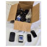 Samsung and LG Phones with Accessories, Chargers, and Battery
