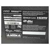 Vizio D43n-E4 TV, Vizio E320VA TV, and Vizio Sound Bar with Remotes and Accessories