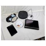 Samsung SM-T280 Tablet, Acer Tablet (no charger), and Sony Discman CD Player(doesn