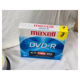 Memorex and Maxell CD-R and DVD-R Media Lot