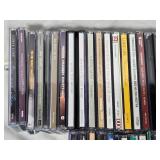 CD Collection Including Various Artists and Genres including jazz, classical, and pop