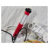 Jensen 160 Watt Power Inverter, Extension Cords, and Lighting Equipment