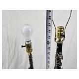 Clarinet and Flute Lamp Set