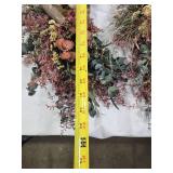 Decorative Birdhouse and Floral Arrangements