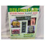 Gardening Tools and Accessories Lot including Flexi-Flowa-Planta Planter, Garden Shears, and Sprinkler