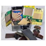 3M Sandpaper Assortment with Sanding Blocks and Accessories