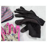 Lot of 5 Pairs of Work and Gardening Gloves