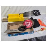 Diablo Demo Demon Circular Saw Blade, Buck Bros. Saw, and Miscellaneous Hand Tools