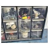 Akro-Mils Storage Cabinets with Assorted Hardware