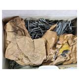 Boxes of Assorted Nails and Screws
