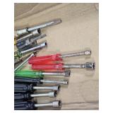 Assorted Nut Drivers and Screwdrivers