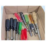 Assorted Nut Drivers and Screwdrivers