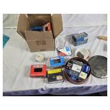 Boxes of Various Nails, Screws, and Staples