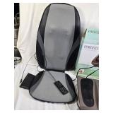 Homedics Deep Kneading Shiatsu Foot Massager and Snailax Back Massager (untested)