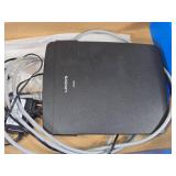 Linksys E1200 Router, Vintage Camera and Miscellaneous Tools and Accessories