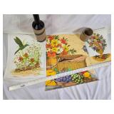 Colorful Floral and Nature-Themed Artwork Prints