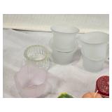 Variety of Candles and Candle Holders