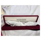 Cristalleries de Baveil Limited Edition Crystal Plate with International Silver Company Cake Server Set