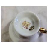 Vintage Decorative Plates and Cups Collection including Norcrest and Royal Staffordshire China Items