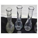 Lot of Glass Vases and Decorative Glassware